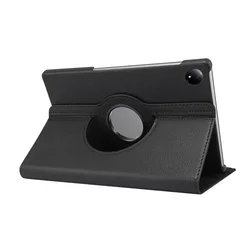 Rotating Tablet Stand Cover for Xiaomi Redmi Pad SE 8.7-inch (Black)