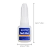 1/5pcs 10g Large Capacity Quick Drying Nail Glue False Nails Strong Adhesive Nails Tip Gel Long-lasting Waterproof Nail Art Tool 5