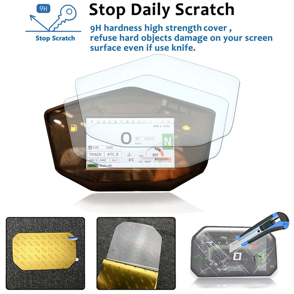 Motorcycle Screen Protector Accessories for APRILIA DORSODURO SHIVER 900 RSV4 TUONO V4 MOTO GUZZI V85TT