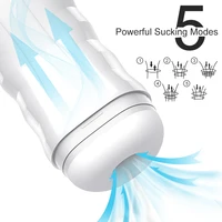 Automatische Männliche Saugen Mastubator Vibration Blowjob Maschine Masturbation Tasse Sex Spielzeug Erwachsene Waren für Männer Masturbieren Liefert 3