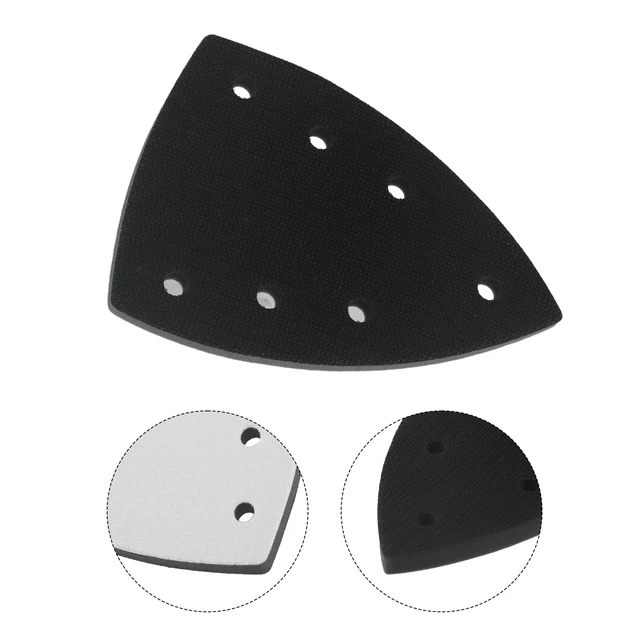 1pc Sanding Pad And Triangle Sanding For Pads 7 Hole Sandpaper Backing Pad For Delta Sanders/Multi-Sanders 4