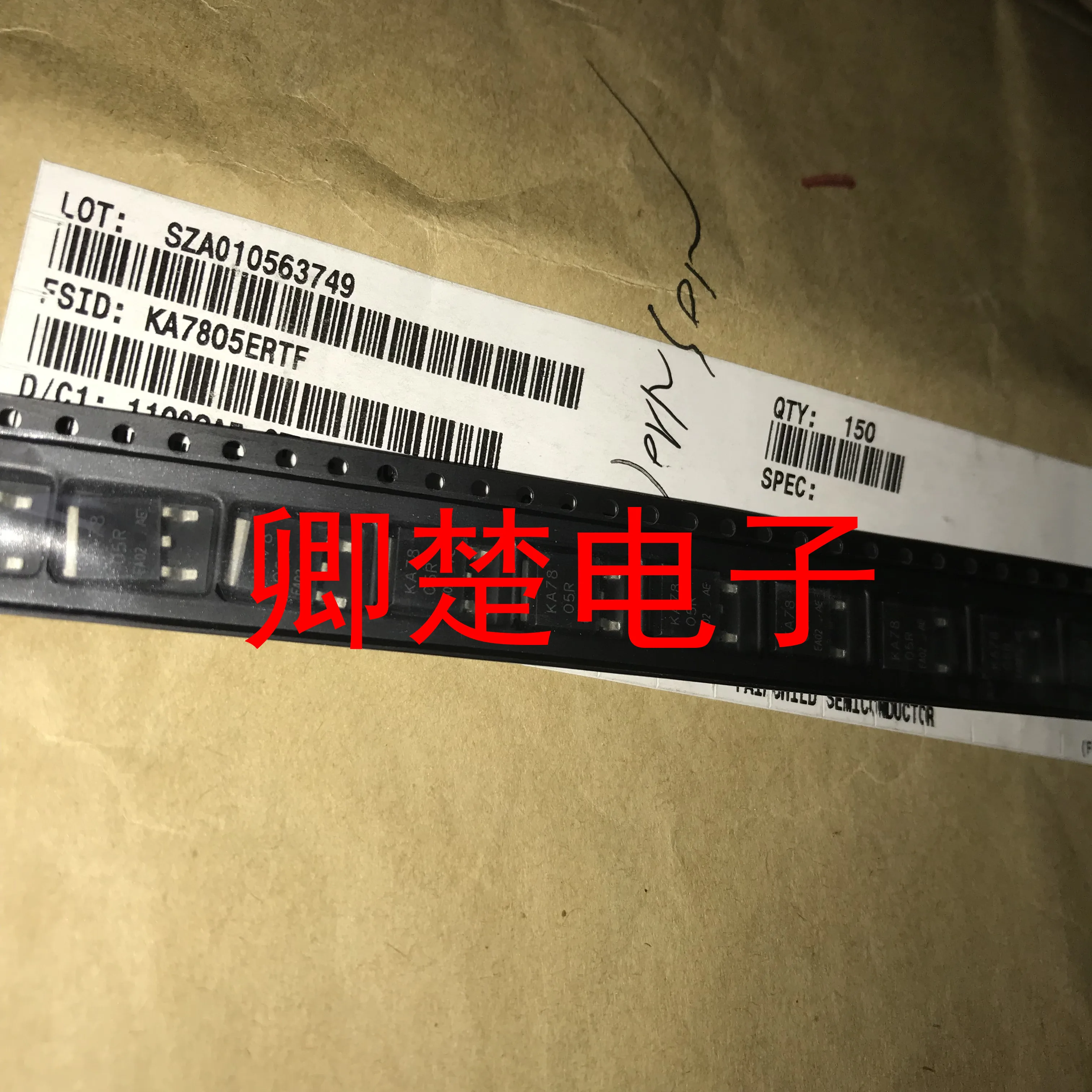 

30 шт. Оригинальный Новый стабилизатор напряжения KA7805ERTF TO252