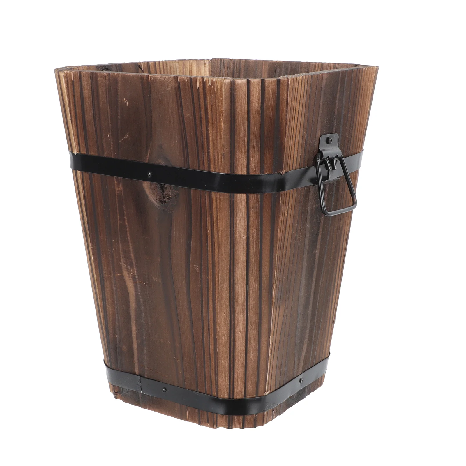 

Decorations Wooden Succulent Flower Pot Baby Girl Planters Pots Indoor Large Iron Holder Barrel