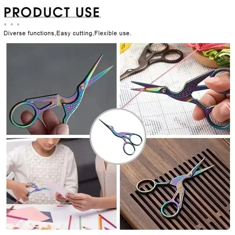 Sewing Scissors Embroidery Stainless Steel Small Craft