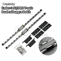 Ender 3/V2/PRO/S1 3d printer Y Axis Dual Linear Rail Upgrade kit Y Axis Upgrade kit For Ender 3/V2/PRO/S1 3d printer Upgrade