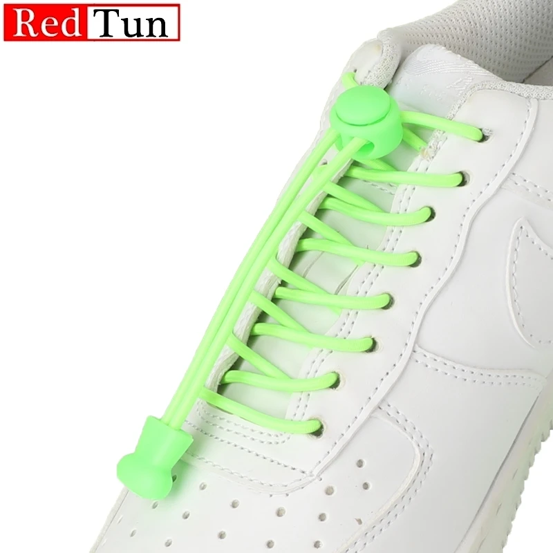 No Tie Shoelaces Elastic Round Accessories Shoe Lace Kids Adult Quick Lazy Laces Rubber Sneakers shoelaces without ties elastic shoelaces elastic shoe laces shoe accessories