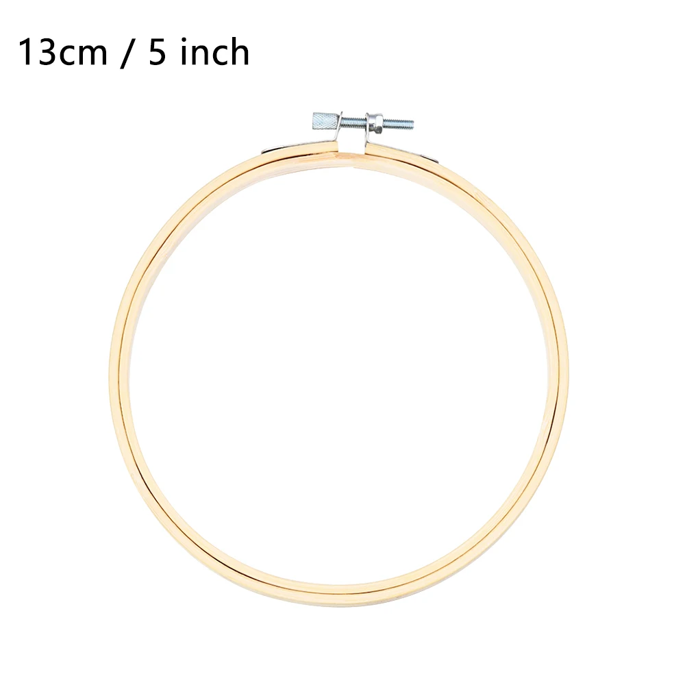 10 Cerchi Da Ricamo In Bambù 30cm - Anelli Per Punto Croce, Ideali Per Cucito E Decorazioni - Foto 8