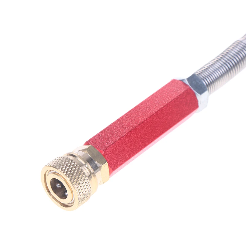 TPU 63mpa Pump Hose With 6mm Female Quick Steel Copper 4500psi High Pressure Spring Inflation Hose