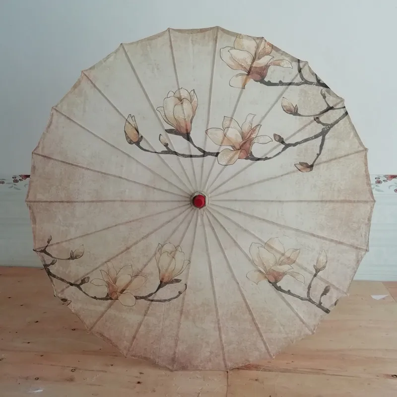 82CM Chinese Style Oil-Paper Umbrella Hanfu Female Rainproof Dance Home Decor Classical paper umbrella