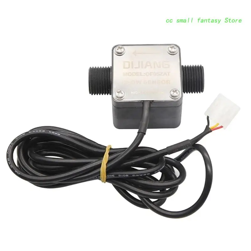 

Water Flow-Sensor DN15 30-1200L/H Gasoline-Diesel Milk Flowmeter Counter DC3.5-24V Water Counter Water Control-Switch