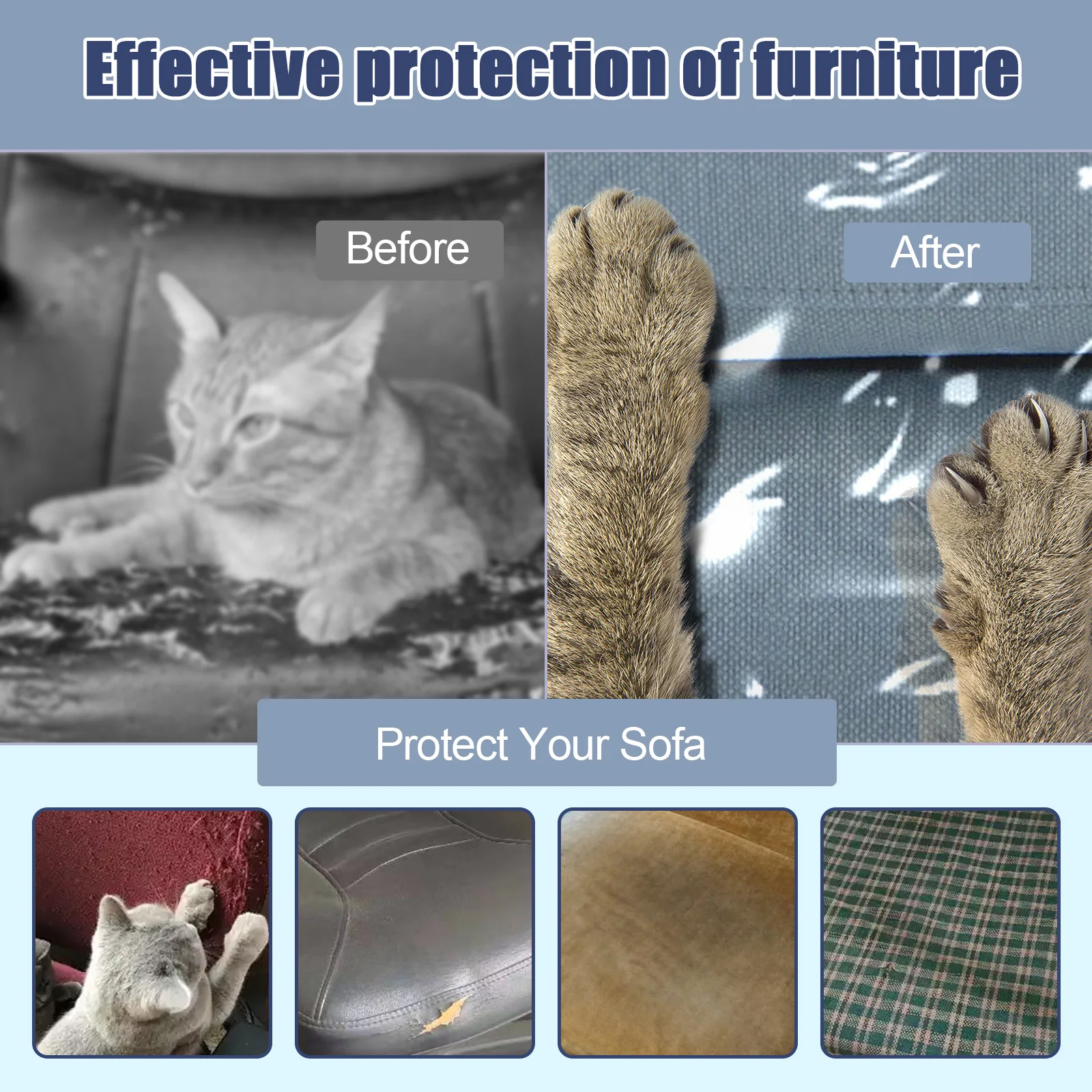 Pet Proof Transparent Cover