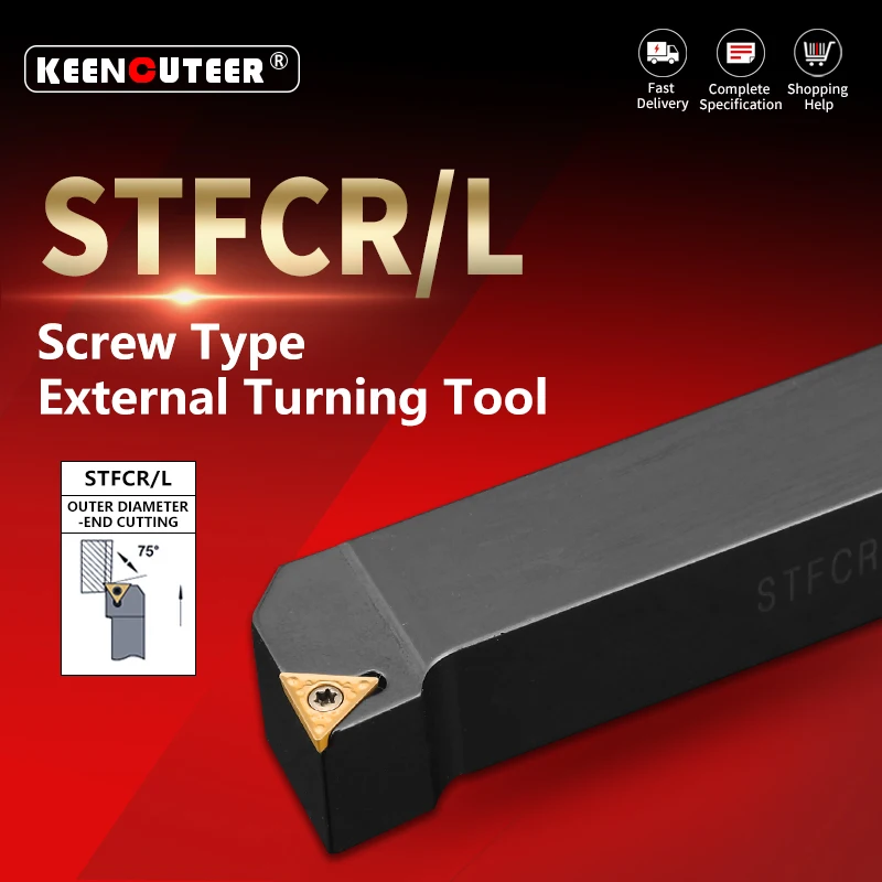 Stfcr1010 Stfcr1212 Stfcr1616 Stfcr2020 Stfcr2525 External Turning Tool