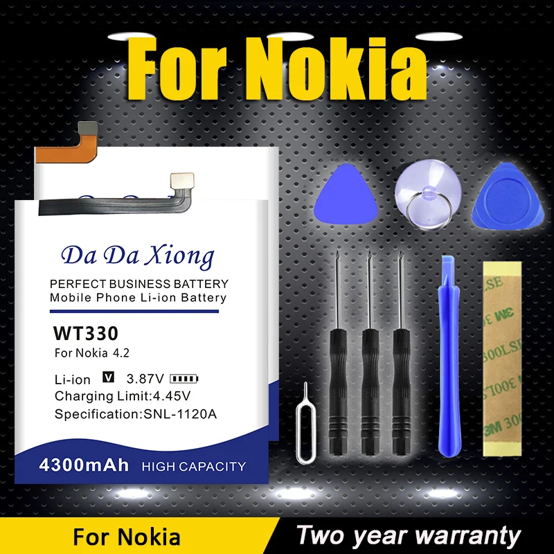 He347 Bl-29Ci Wt330 Lc-620 Bv-5Xw Wt130 He362 Batteria Per Nokia 2.2 3.1 4.2 5.3 6.2 7 7.2 8.1 X7 C10 Lumia 1020 Plus Hq510