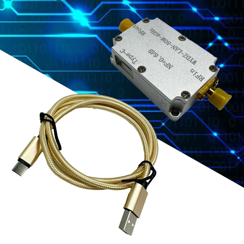 High Gains 50M-4G RF Amplifier 50M-4G RF Low Noise Amplifier 20dB Gains Improve Quality for Clear Reception DropShipping