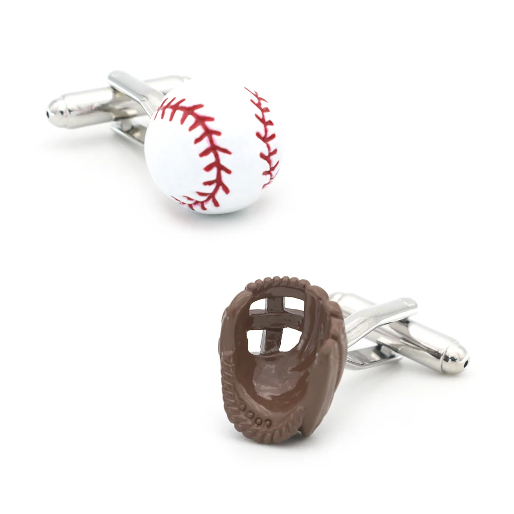iGame Football Basketball Cuff Links Quality Brass Material For Men Gift