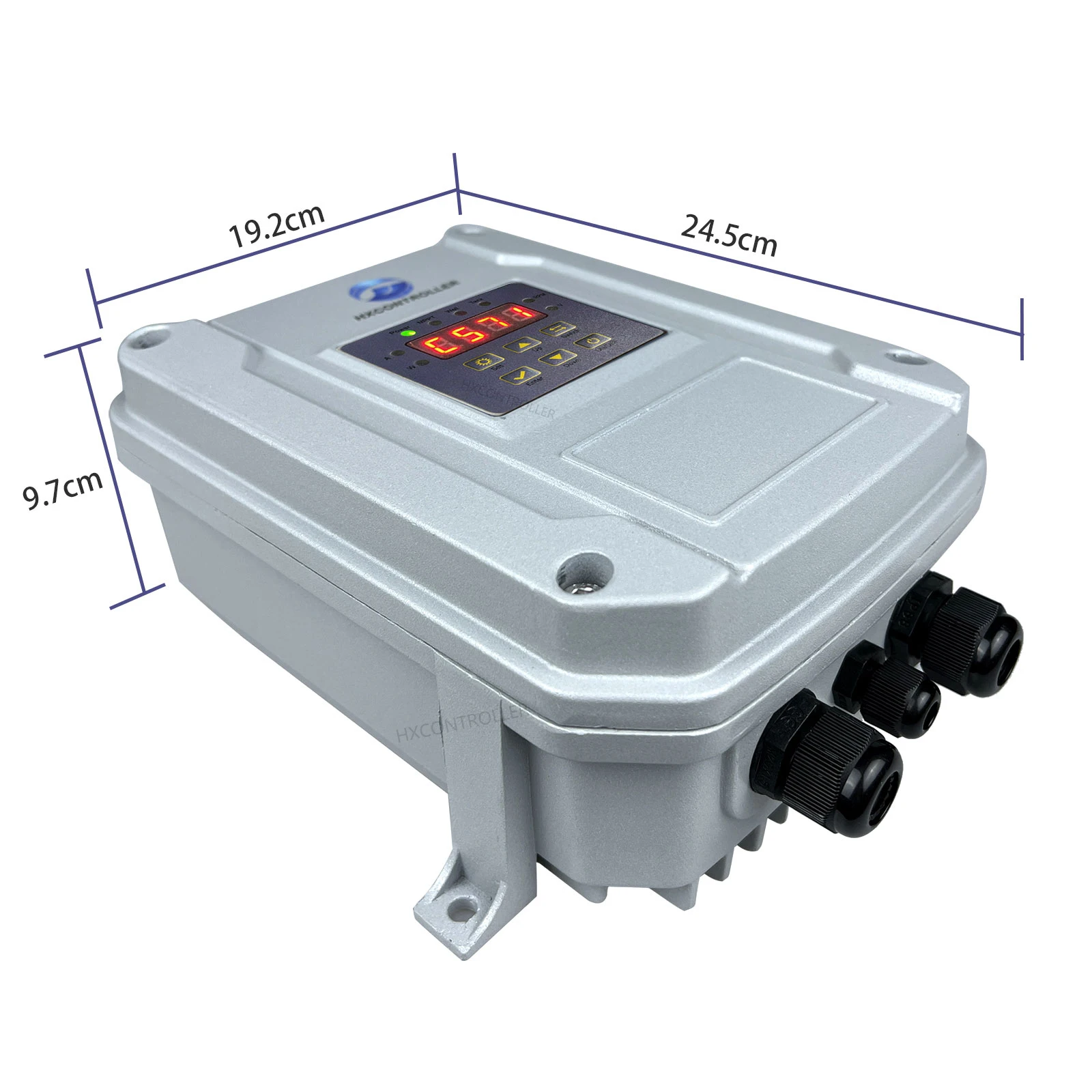 Pompe Solaire Submersible 72V 1100W - Pour Puits, Forage, Irrigation - Contrôleur MPPT, 405ft De Hauteur