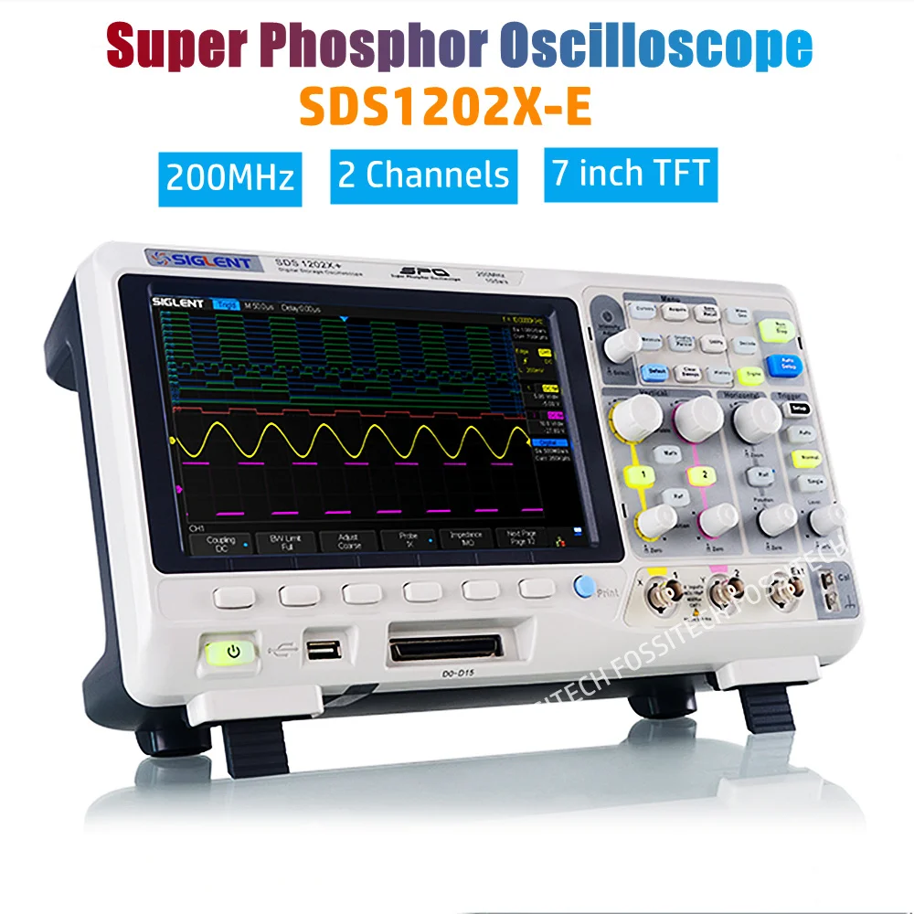 Oscilloscope numérique série SDS1000X-E, SIGLENT - Materiel pour