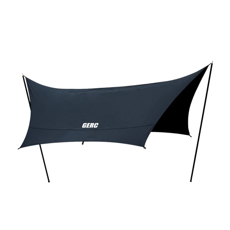Camping Tent Butterfly Canopy Waterproof Sun Protection Outdoor Camping Portable Large Area Arch Tent