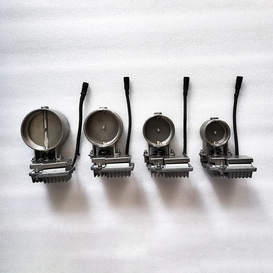 Exhaust Electric Cutout Kit Car Sounds Valve Remote Control System Stainless Steel 2.0 To 3.5 Inch Adjustable
