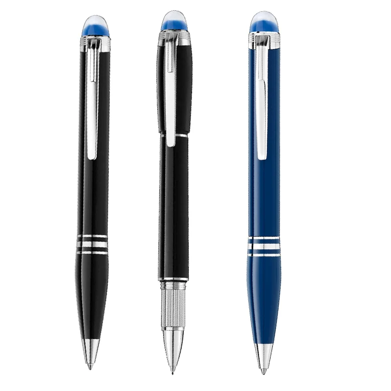 MB Monte Starwalker Blue Doue Ballpoint Pen Luxury Blance