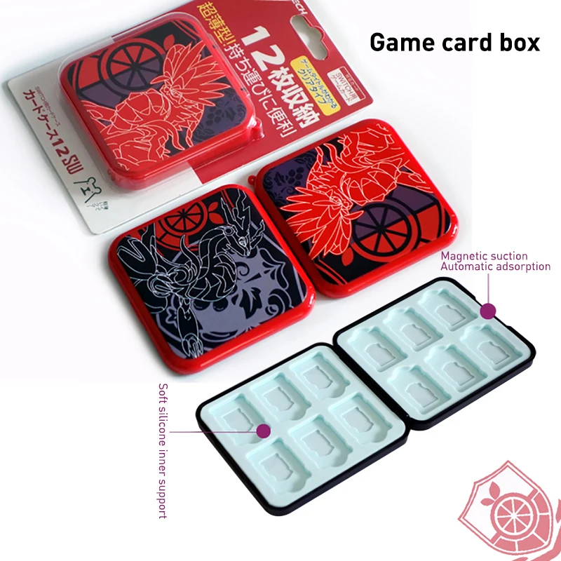 2023 Scarlet Violet Storage Bag for Nintendo Switch OLED Carrying Case Protective Shell for NS Switch OLED Game Accessories