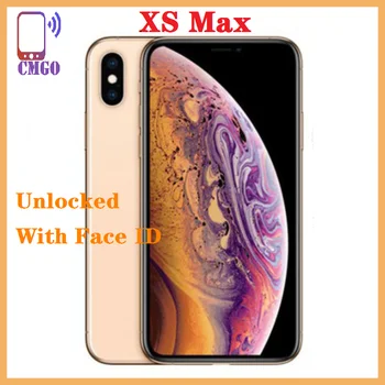 Original Unlocked Apple iphone xs max 4G LTE 4G RAM 64gb/256gb ROM A12 Bionic  IOS iphonexsmax