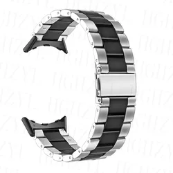 Stainless Steel Metal Watch Strap Replacement Bracelet for Pixel Watch 3 45mm (3)