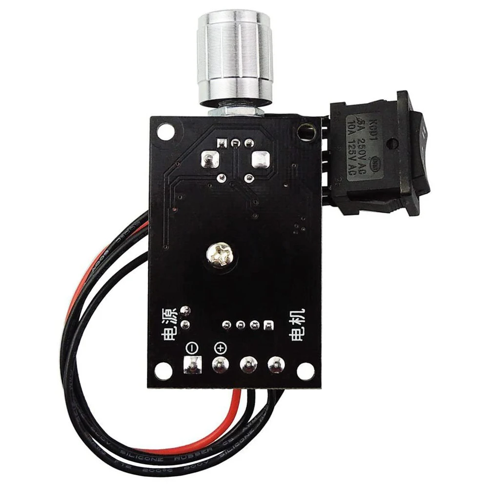 Controllo Velocit&agrave; Motore 12V Regolatore PWM Per Motori DC - 6V/12V/28V, 3A, Reversibile, Controllo Velocit&agrave; Regolabile Controllo Ventole LED Dimmer