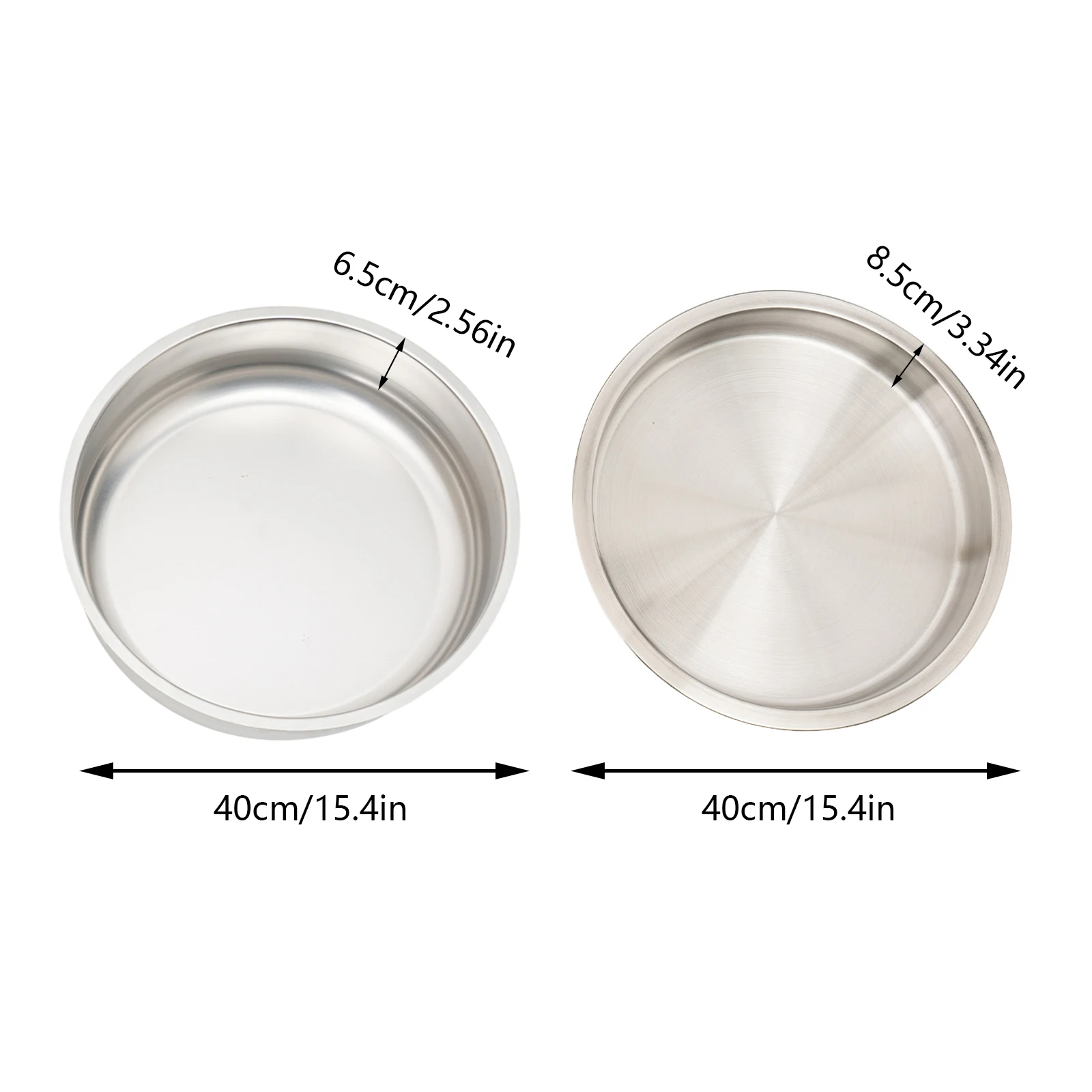 6L Stainless Steel Round Buffet Warmer Chafing Set 5