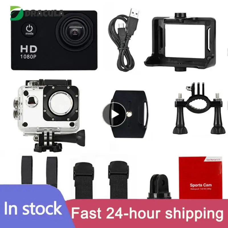 Fotocamera Impermeabile 1080P 32Gb Sport Outdoor Diving Camcorder Camera Mini Dv Videocamera 12Mp Sj4000 Per