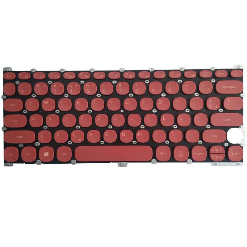 Teclado do Portátil do Brasil para Samsung Np530xbb 530xbb 530xbv Np530xbv Nenhum Quadro Novo - Imagem 6