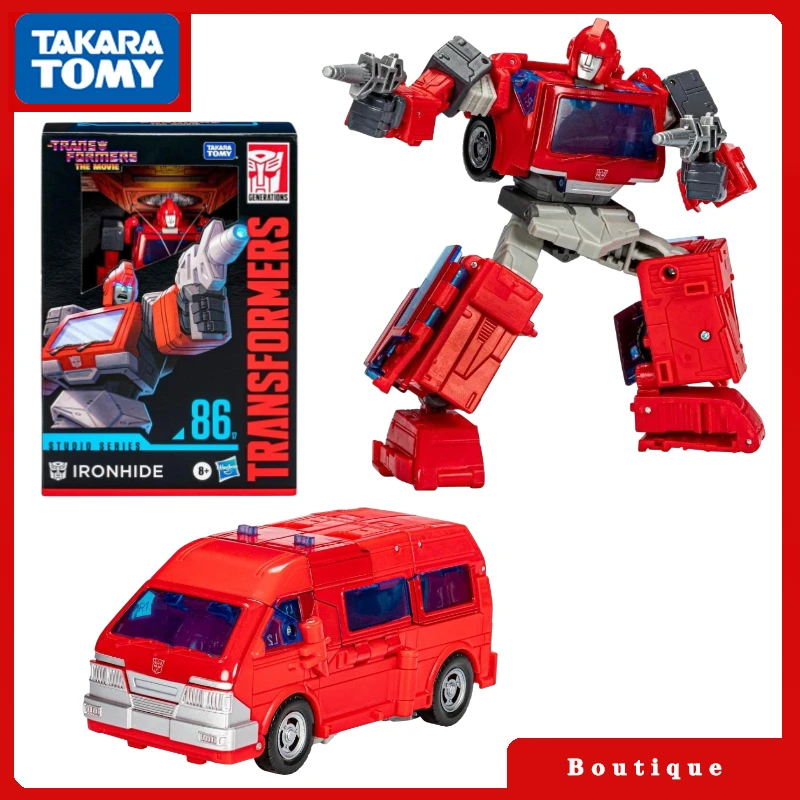 In Magazzino Transformers Toys Studio Series Ss86-17 Ironhide Action Figures Aniime Car Kids Gifts Hobby Classici Da Collezione