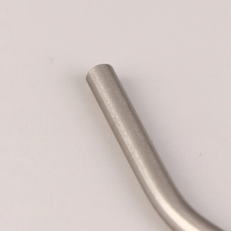 1 stücke m5/m6 ss304 edelstahl gewinde hohl gebogenes rohr für cnc  