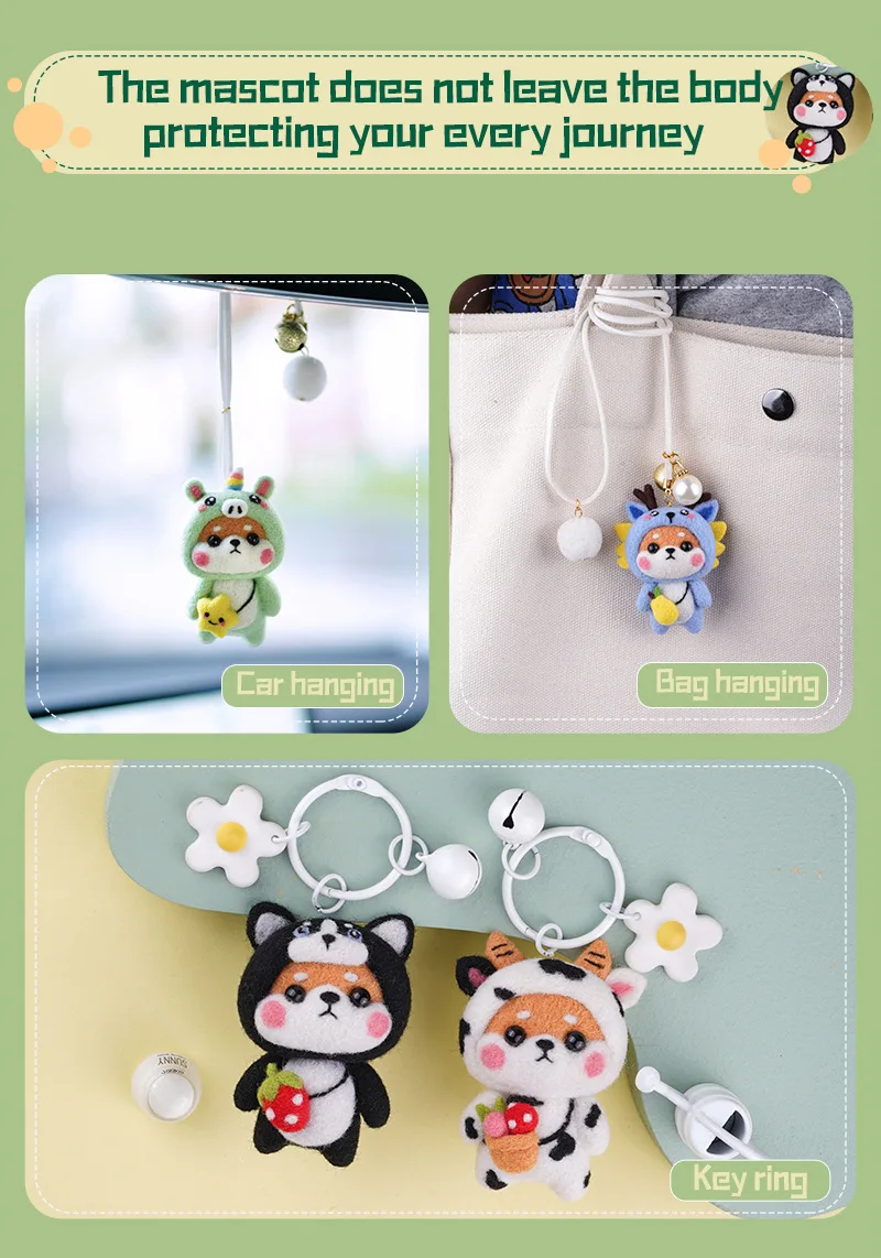 Kit Couture Enfant En Feutre – 8 Modèles Animaux, DIY, Pour Filles Et Garçons 5 Ans Et Plus – Activité Manuelle Créative