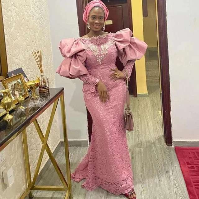 Ebere Bob Long Sleeve Lace Dress