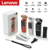 Lenovo 4K HD WiFi Sports Wearable Camera Autofocus High Pixel Portable Pocket Cam Long Battery Life For Motorcycle And Vlogging 2