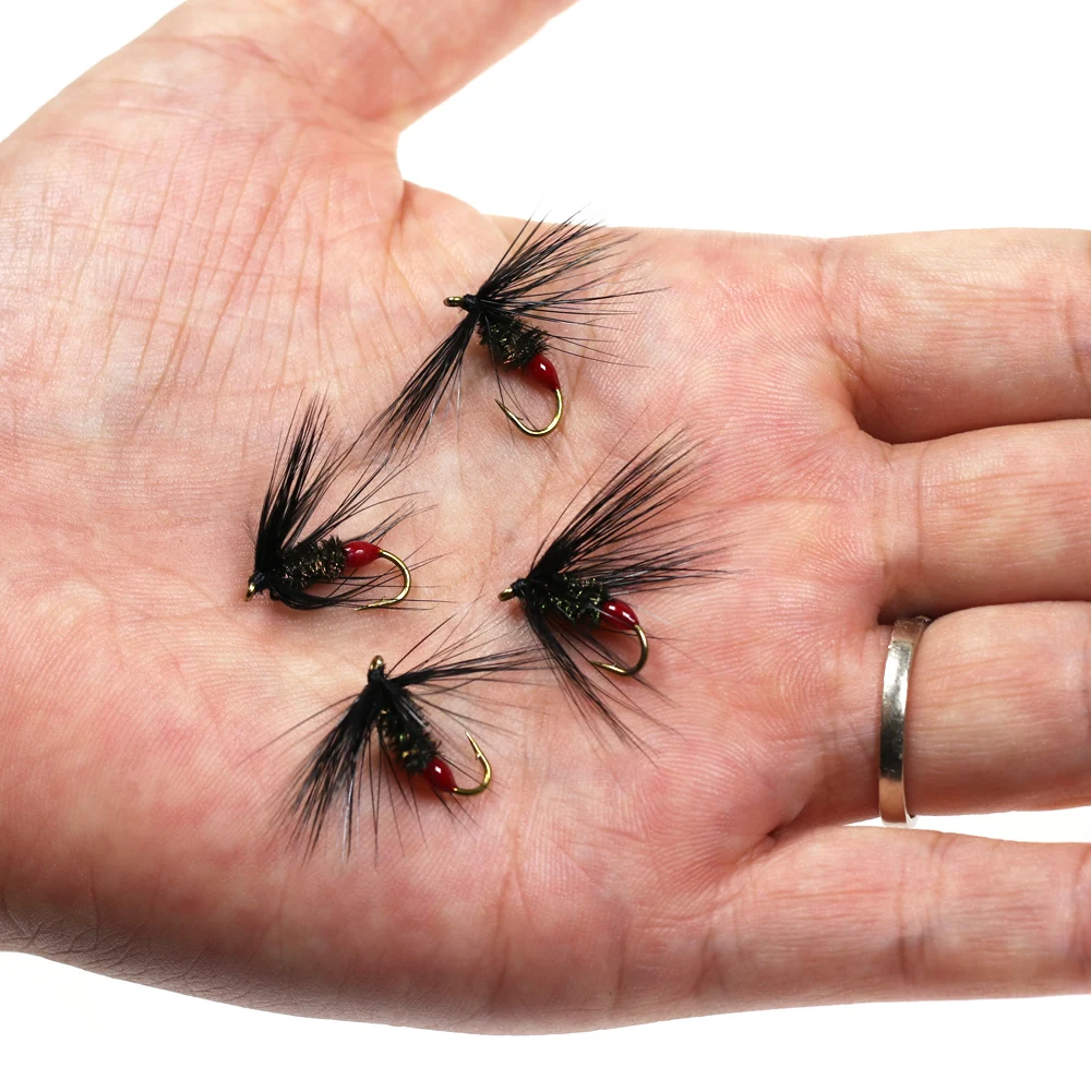 Foam Spider Fly Fishing Set - 6-Piece Topwater Flies For Bass, Panfish & Trout
