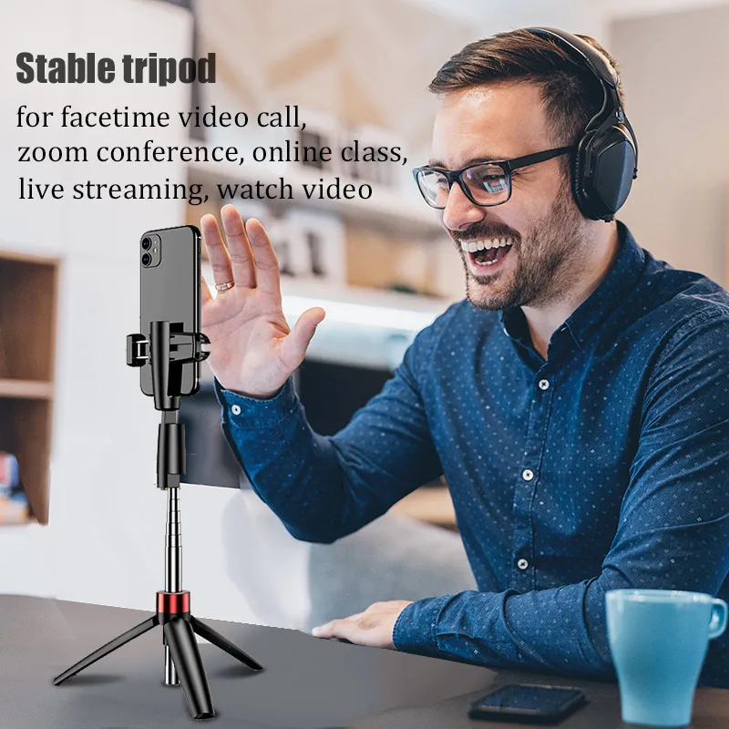 Y11/Y9 Bluetooth Selfie Stick Mini Portable All-in-One Tripod Selfie Stick Can Shoot Horizontally and Vertically