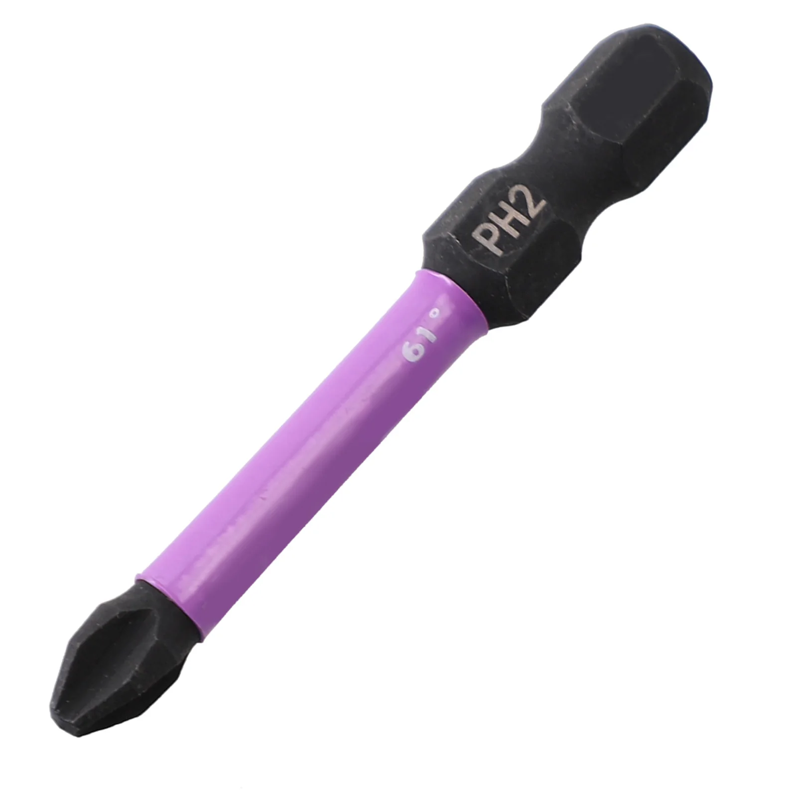 

Screwdriver Bits Magnetic Cross 1/4\\'\\' Hex Alloy Steel Electrical Repair HRC61 Degree Hardness Impact Drill Bits