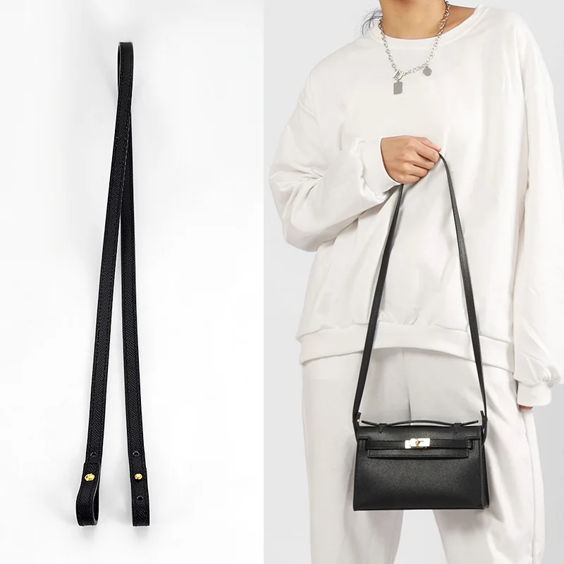 Hermès Bandouliere Kelly Pochette Shoulder Strap Menthe Swift and Cele