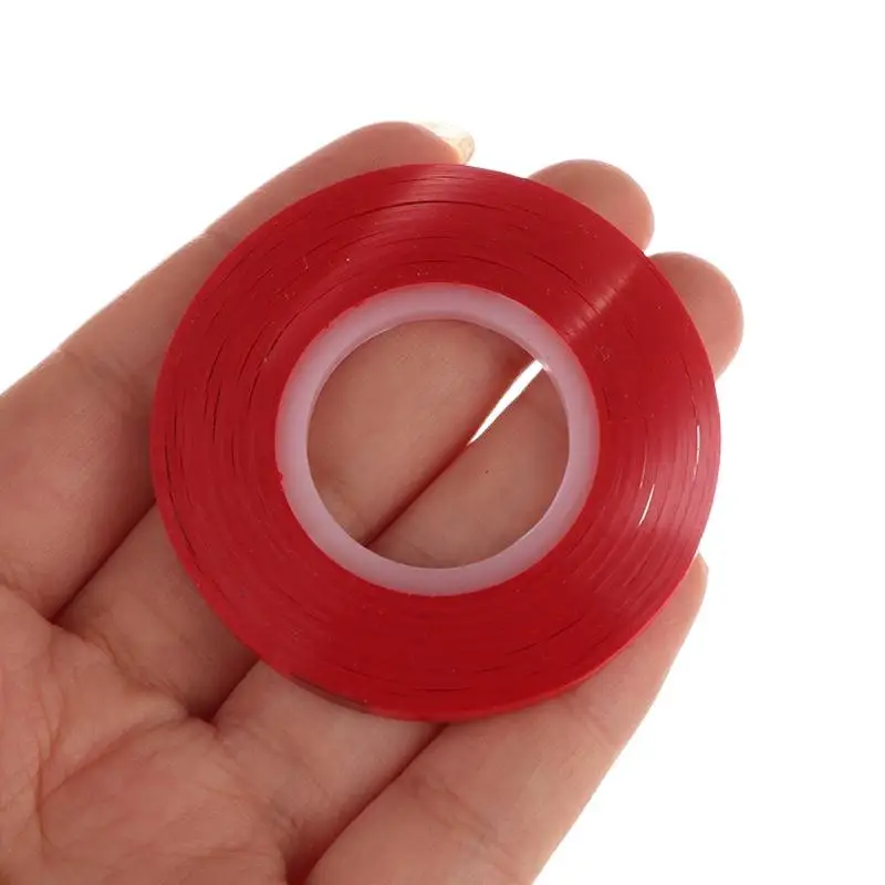 Cassette Leader Splicing Tape for Audio Repair - Red (1/3/5 Pack Options)