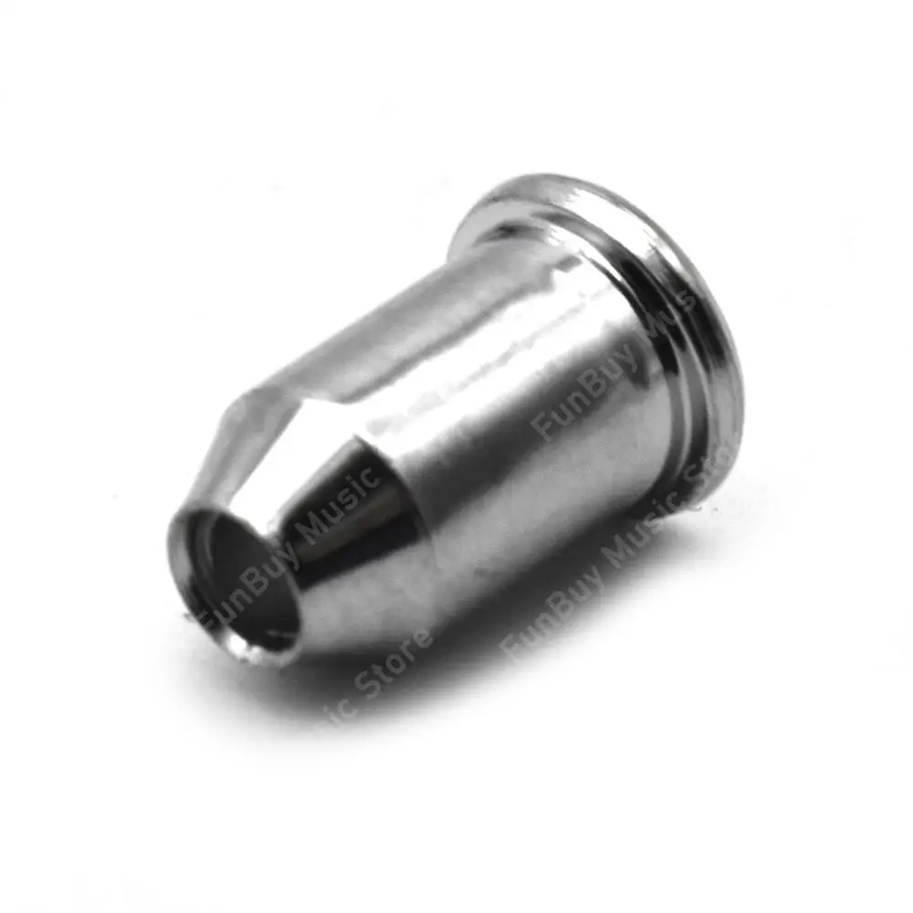 Electric Bass Guitar String Mounting Ferrules Bushing String Retainer Accessories 6Pcs