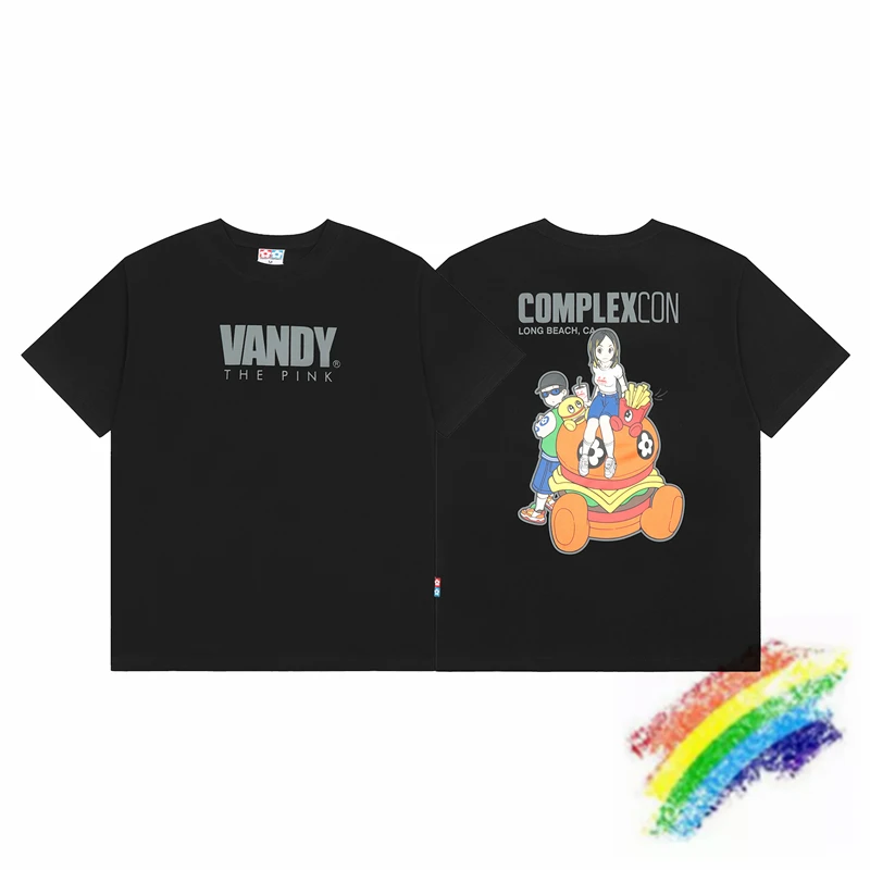 

Футболка унисекс с принтом «гамбургер и картофель фри», 1:1