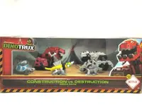 With Original Box Dinotrux Dinosaur Truck Removable Dinosaur Toy Car Mini Models Children's Gifts Dinosaur Models 1