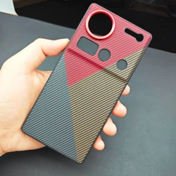 Luxury PU Leather Magnetic Wireless Charging Protective Back Cover for ZTE nubia Z70 Ultra (Color 1)