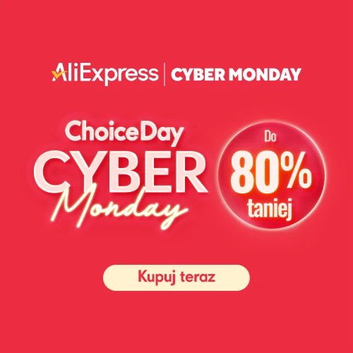 01-03.12.2024 Cyber Monday - kupuj do 80% taniej