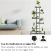 Metal Plant Stand for multiple plants, 6 Tier 12 Potted, Upgrade Multiple Plant Rack Shelf Organizer, Indoor Planter Display 5