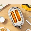Bread Maker 1PC Automatic Intelligent Toaster Adjustable Temperature Dual Sided Auto Pop-up Sandwich Toast Breakfast Machine 2