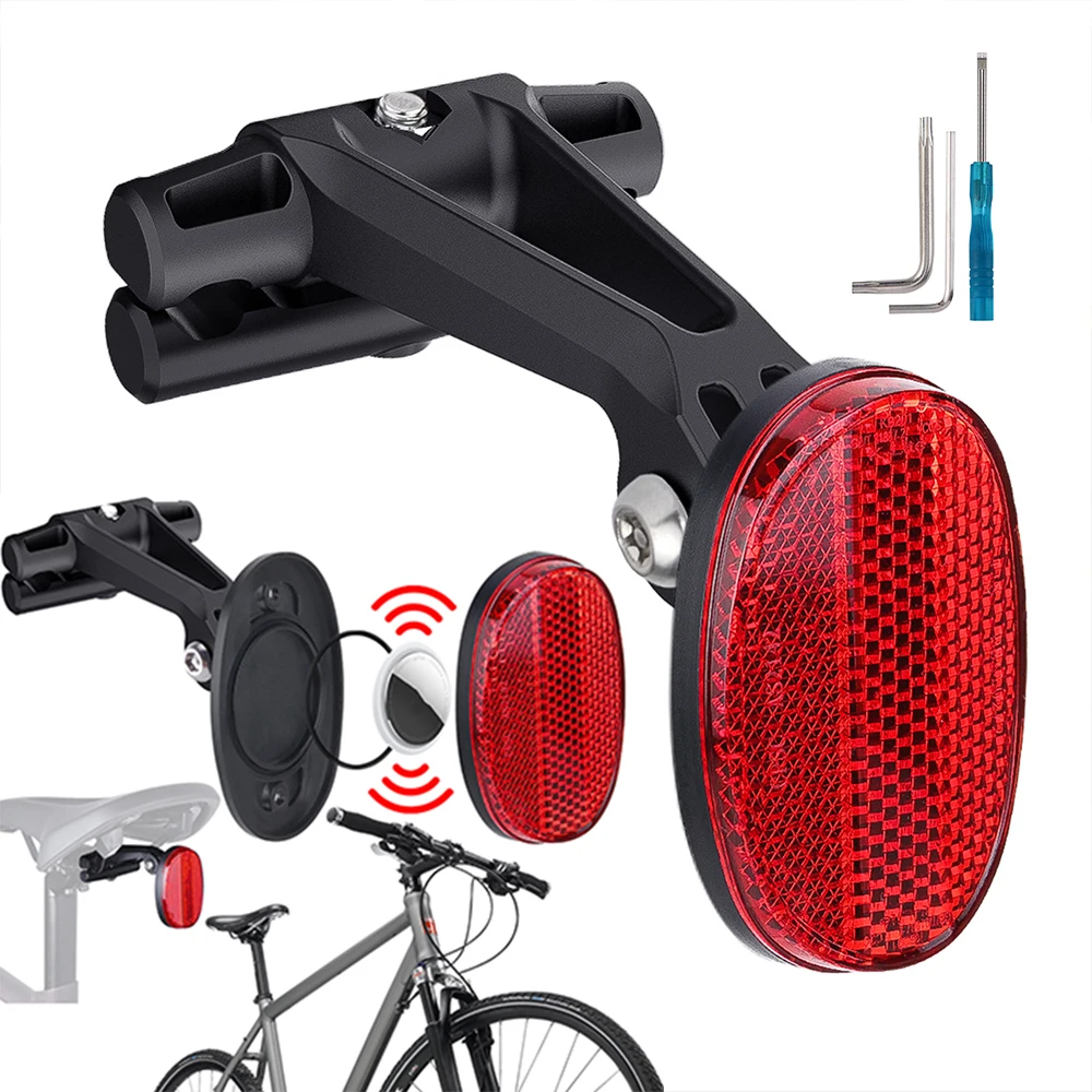 Bicycle Rear Reflectors for AirTag Bike Reflective Taillight