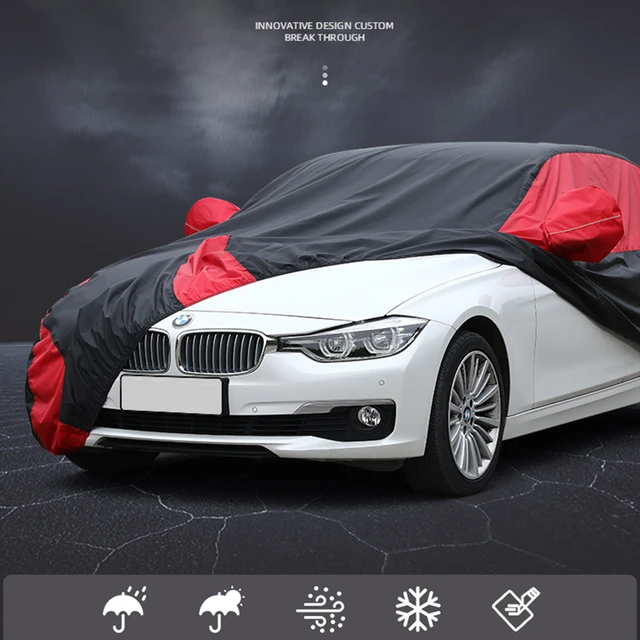 Custom-Fit for Hyundai Car Cover, 7 Layers Car Cover Waterproof All Weather  for Automobiles, Outdoor Full Cover Rain Sun UV Protection with Zipper